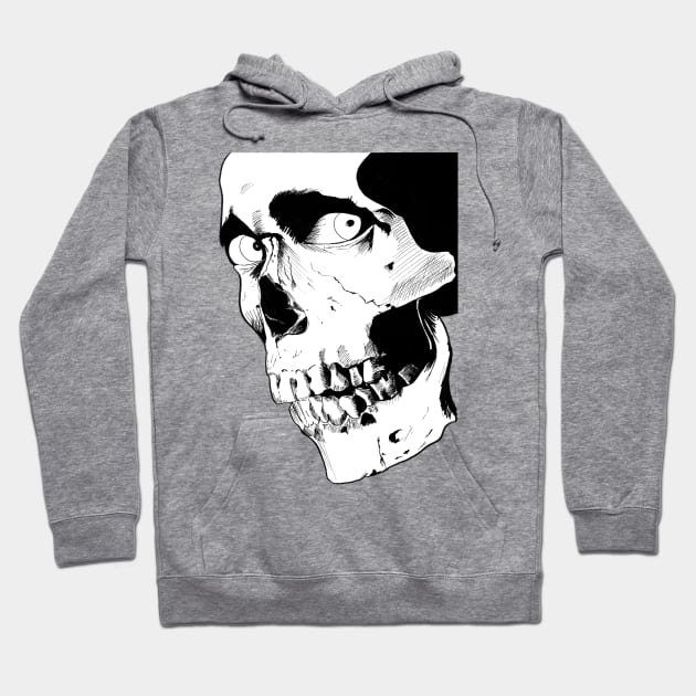 Evil Dead Skull Hoodie by KreepyKustomz